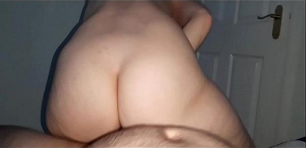  Dad pretended sleeping and his daughter entered the room and started to suck dick fucked her and cumming on her face
